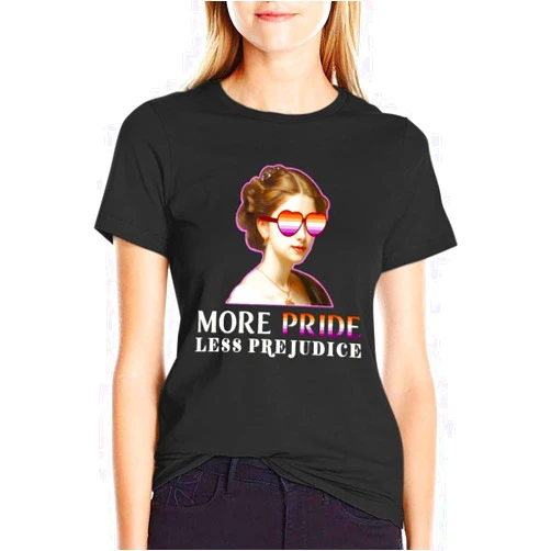 LG7SOGH Custom LGBTQ Rainbow T-Shirt,Gay Pride Month Shirt,More Pride Gay Support Shirt Personalized Text for Women Youth