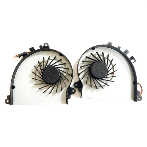Fleshy Leaf Replacement CPU+GPU Cooling Fan for MSI GS72 GS72 6QD GS72 6QE GS72 Stealth Pro GS70 2OD GS70 2PE GS70 2QE GS70 ONC GS70 MS-1771 MS-1773 Series PAAD06015SL N184 N197