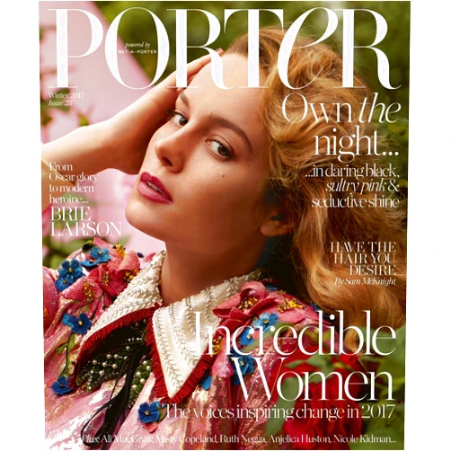 By PORTER MAGAZINE (Author) Porter Magazine Issue 23 (Winter, 2017) Brie Larson Cover