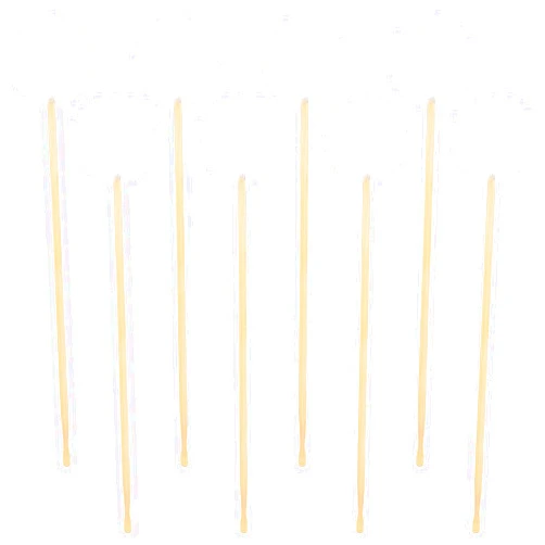 Treela 8 Pcs Bamboo Ear Picker Ear Cleaning Spoon Cute Doll Goose Feather Wood Ear Pick Chinese Ear Scraper Wax Removers Cleaning Tool for Adult Children (Classic Style,170mm)
