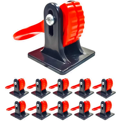 EMAISTORE Tile Leveling System Kit – 120 pcs Adjustable Tile Levelers with 50 pcs Replaceable Steel T-Pins, Includes 100 pcs 3mm Tile Spacers - Installation Tool Set for Walls & Floors