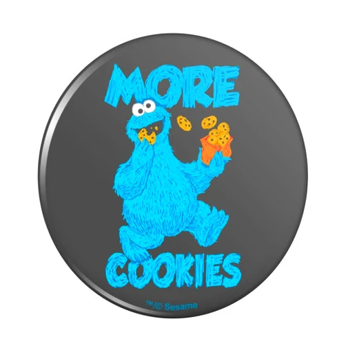 GRAPHICS & MORE Sesame Street More Cookies Pinback Button Pin