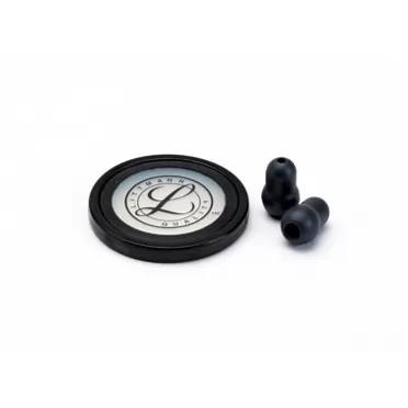 3M Littmann Stethoscope Spare Parts Kit, Master Cardiology, Black, 40011