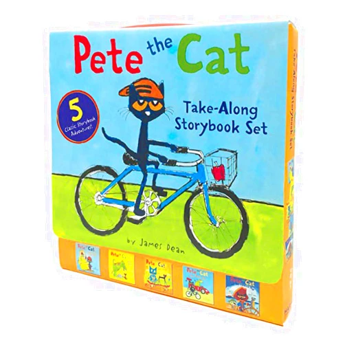 James Dean,Kimberly Dean Pete the Cat Take-Along Storybook Set: A Box of 5 Books