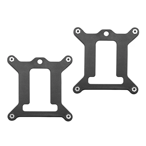 Zangc Plastic Backplate Intel LGA 1150 1151 1155 1156 CPU CPU Bracket Fan Radiator Buckle Bracket Backplane 75x75mm-2PCS
