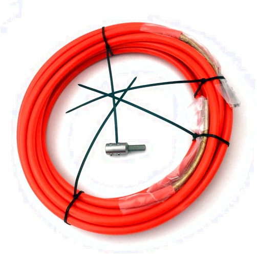 LEADFEN with 8mm Flexible shaft Cable 10m length for cleanning chain cutter Rod holder