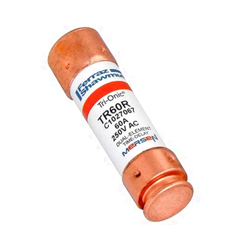 Generic (Box of 10) Compatible Replacement for Littlefuse FLNR-60 - Time Delay Fuse - 60 Amp 250V - RK5 Dual Element
