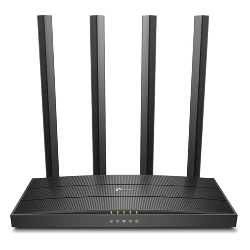 TP-Link AC1200 Gigabit WiFi Router (Archer A6) - Dual Band MU-MIMO Wireless Internet Router, 4 x Antennas, OneMesh and AP mode, Long Range Coverage