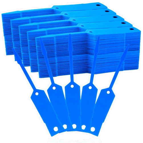 Lewtemi 1000 Pieces Self Lock Arrow ID Key Tags Car Parts Tags Key Ring Repair Labels for Office Automotive Shop Supplies(4 1/2'' X 3/4