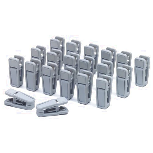 ClosetHangerFactory MACHEE 1 X Slim-Line Set of (20) Finger Clips