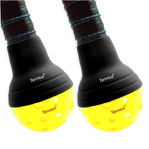 Tannius Pickleball Ball Retriever 2 Pack, Picks Up Balls Easily Without Bending Down, Protects Your Back, Fits Any Standard Pickleball Paddles, Elastic and Durable, Best Accessory and Gift