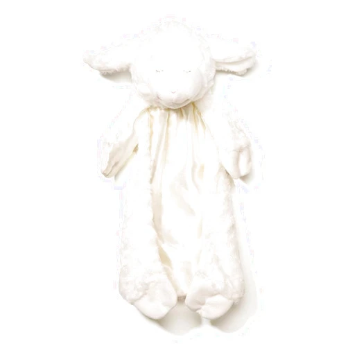 GUND Baby Winky Lamb Huggybuddy Stuffed Animal with Built-in Baby Blanket, White, 15”