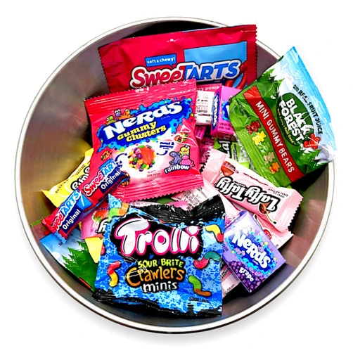 Klub Bulk Assorted Party Candy Variety Mix-Nerds Gummie Clusters ,Sweet Tart Ropes, Trolli,Black Forest Gummie Bears, Sweet Tarts,Laffy Taffy,Nerds1.5 lbs Party Mix Individually Wrapped Bulk Candy Great for Birthday Pinata-Candy For Every Occasion!(24 oz)