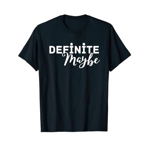 Bliss and Co. Expressions Definite Maybe | Oxymorons | Grammar Love | Contradictions T-Shirt