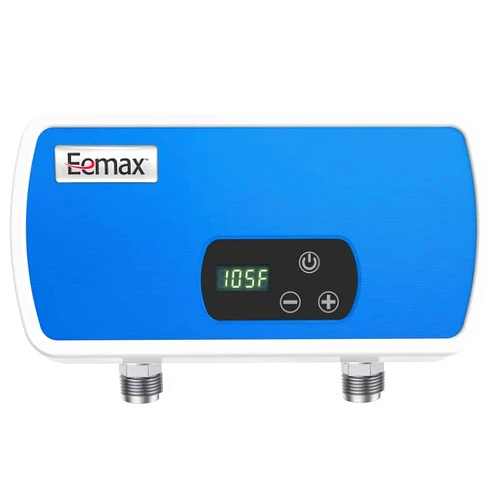 Eemax EEM12004 Electric Tankless Water Heater Point of Use, 4KW, Blue