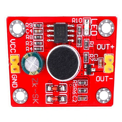 Chiffonade Voice Control Delay Switch Module DC 3-9V – Sound Activated 10s Timer for DIY Electronics, 1.5A Drive Current Anti-Interference Circuit