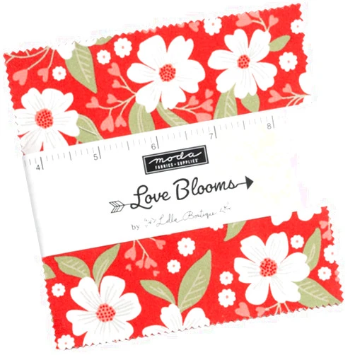 Moda Fabrics Love Blooms Charm Pack by Lella Boutique; 42-5