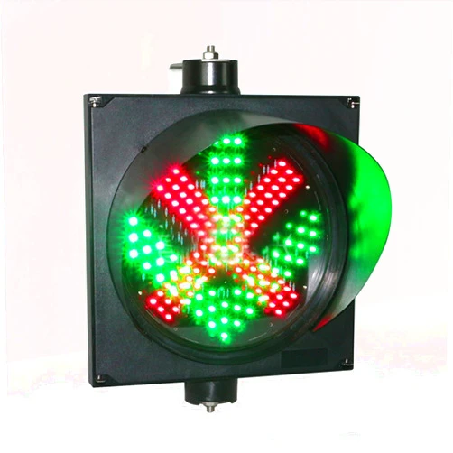 HXYhydrypd 300mm Traffic Light, DC12V Red/Green Stop and Go Light, Led Traffic Signal Light, Traffic Stop Light, Indicator Warning Light