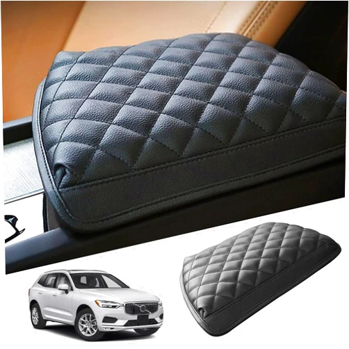 Ruiya XC90 Armrest Cover for 2018-2024 Volvo XC90 Accessories Center Console Cover Volvo XC90 Thicken Soft Comfy Armrest Cover Protector Compatible with 2018 2019 2020 2021 2022 2023 2024 Volvo XC90