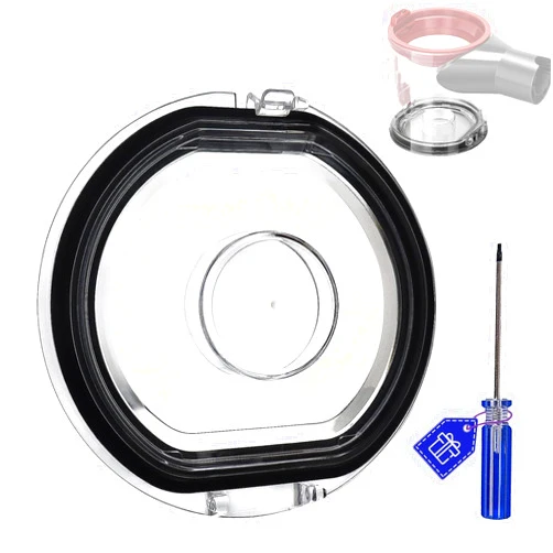 Pdoucgia Dust Bin Lid Replacement for Dyson V7 V8 Cordless Vacuum Cleaner, Dyson v8 Parts Compatible with Dyson SV10 SV11, Dust Bin Door Parts Dirt Cup Lid Bucket Cover with Sealing Ring,Restores Suction Power