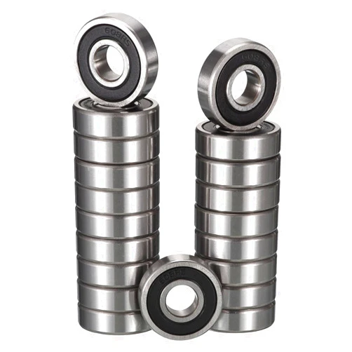 HIPICCO 608-2RS Deep Groove Ball Bearings, ID 8mm x OD 22mm x Width 7mm Miniature Bearings, Double Rubber Sealed Ball Bearing Pre-Lubricated Chrome Steel Z2 Lever 20pcs