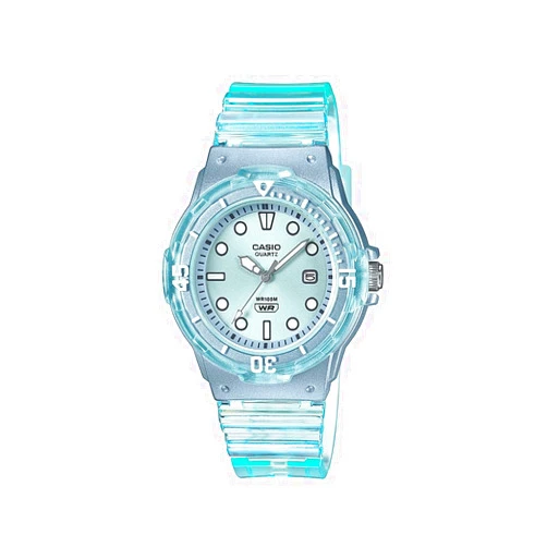Casio Women's 'Dive Series' Quartz Transparent Resin Casual Watch LRW-200HS