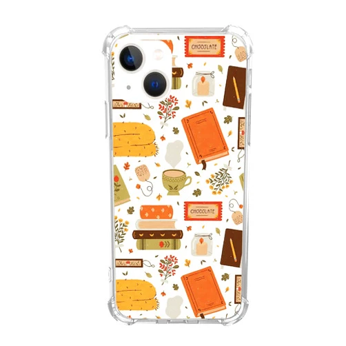KatocZarl Book Lover Phone Case Compatible with iPhone 15 Plus，Cute Book Phone Case for iPhone 15 Plus for Women Men, Cool Trendy Design TPU Bumper Protective Cover Case