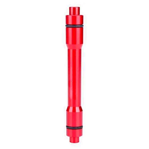 Dilwe VGEBY1 Skewer Adapter, 15mm Converts to 9mm Quick Release Thru Axle Hub Adapter for Bikes of 100mm Front Wheel(Red)