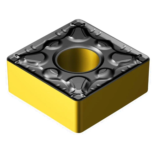 Sandvik Coromant, SNMG 431-PM 4325, T-Max P Insert for Turning, Carbide, Square, Neutral Cut, 4325 Grade, Ti(C,N)+Al2O3+TiN, Inveio™ Coating Technology (Pack of 10)