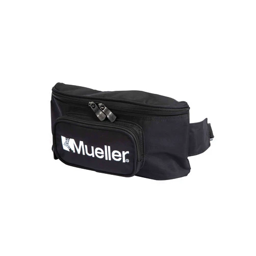 MUELLER Sports Medicine Athletic Trainer Fanny Pack, Athletic Training Kit for Men and Women, Medical Supply Bag for Sports Teams, Hip Medical Pack, Water-Resistant, Bag Only, Black, One Size