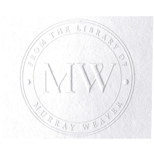 STAMPI Book Embosser Personalized Custom Ex Libris Library Book Embosser Stamp This Book Belongs to Stamp Family Book Lover Gift