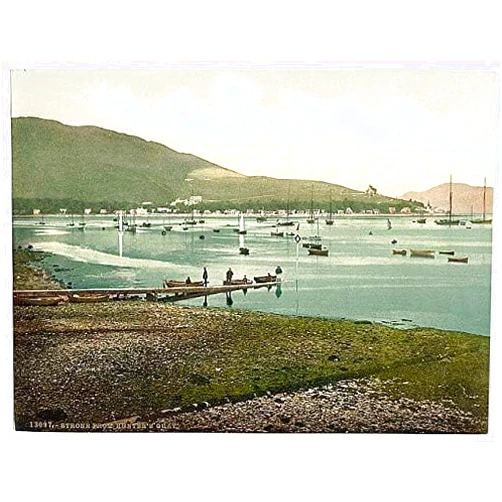TammieLove Strone From Hunters Quay Outdoor Decoration Plaque 8X12 inch
