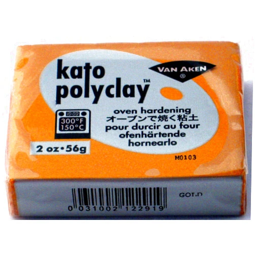 Generic Kato Polymer Clay Oven Jewelry Craft Bake Polyclay Bar Art Van Aken 2 Oz (METALLIC GOLD)