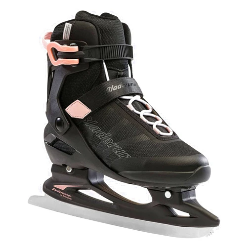 Rollerblade Bladerunner Ice by Rollerblade Igniter Womens, Black and Rose Gold, Ice Skates