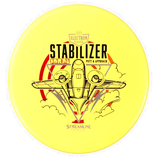Streamline Discs Electron Stabilizer Disc Golf Putter (Choose Your Firmness/Colors May Vary)