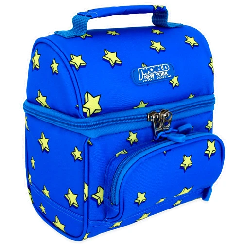 J World New York J World Corey Kids Lunch Bag. Insulated Lunch-Box for Boys Girls, Little Stars