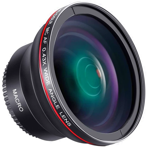 CameraWorks NW For Nikon Nikkor -A Super .43x Fish Eye / Wide Angle Lens with Macro