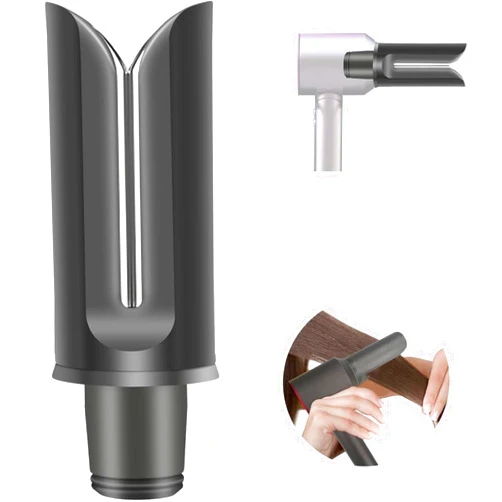 Moupaa Hair Straightener Attachment for Dyson Supersonic Hair Dryer HD15 HD08 HD01 HD02 HD03 HD04, Straightening Styling Nozzle Tool for Hair Dryers converting Hair Straighteners