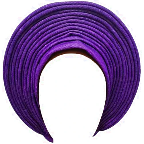 SugeGasa Pre Tied African Headtie Hat Turban Cap for Women Nigerian ASO Oke Headtie Auto Gele Head Wrap for Wedding Party-200G