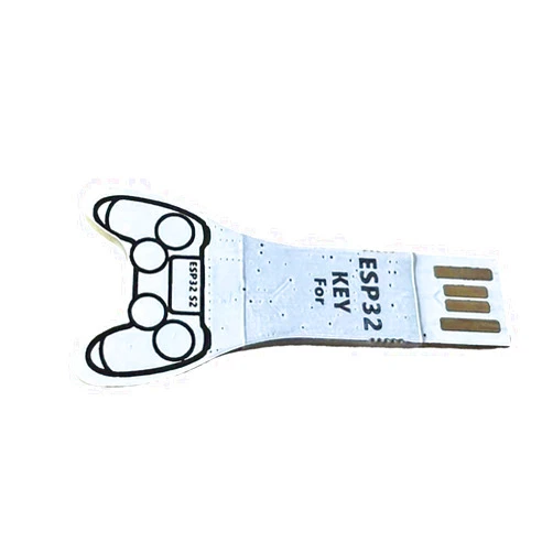 Necvior ESP32 For Key 9.0.0 Development Board Independent 2.4G Antenna Built-in U Disk Payloads Injectors PCB Board For Esp32 Development Board