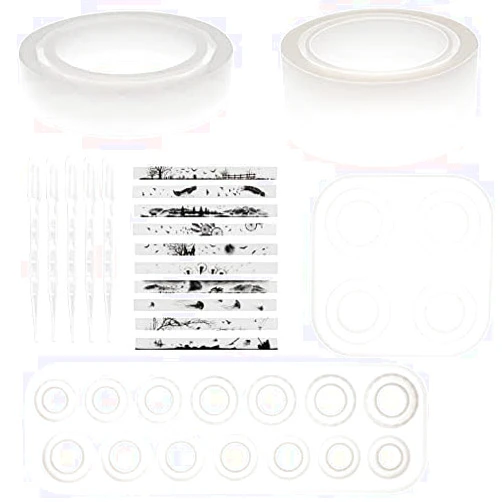 FUNSHOWCASE Bracelet and Ring Resin Jewelry Molds Larger Sizes Set 19 Kits