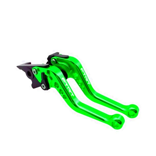 FTRT Adjustable Short Brake Clutch Levers Compatible with Ninja 650R ER-6F ER-6N 2009-2016/ Ninja 400R 2011/ VERSYS 650 2009-2014: Green