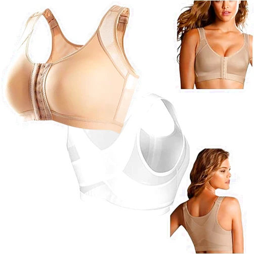 LELEBEAR Posture Bras for Women, Sursell Posture Correction Front-Close Bra, Dotmalls Posture Correction Bra