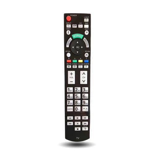 BOMAZ New TV Remote Control Replacement fit for Panasonic N2QAYB000571 TC-P65GT30 TC-P65VT30 TC-65PST34