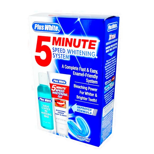 Plus White 5-Minute Speed Whitening System Improved Formula