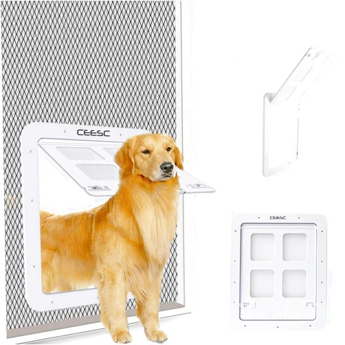 CEESC Dog Screen Door (Outer Size 14.56