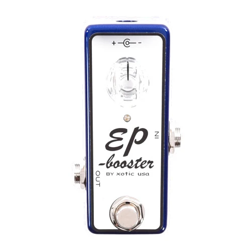 Xotic EP Booster Mini Boost Pedal - Limited-edition Blue