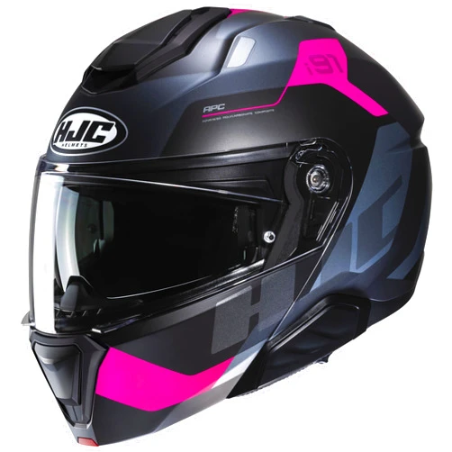 HJC i91 Carst MC-8SF Full Face Modular Motorcycle Helmet, Medium