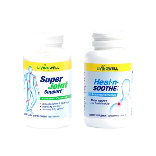 HEAL-N-SOOTHE and Super Joint Support - Natural Joint Supplements