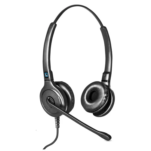 Leitner LH245 – Corded Office Phone Headset for Landline Phone – Corded Telephone Headset - Works with Virtually Every Desk Phone